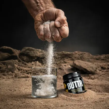 BUTTR Powdered Lube Lubricant 135g - Customizable Gel Formula