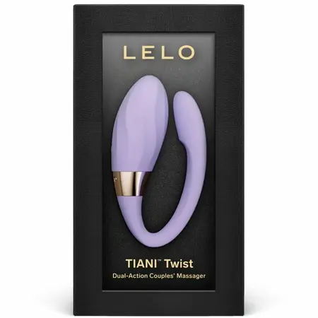 LELO TIANI Twist Lavender - Waterproof Couples Massager, App Control