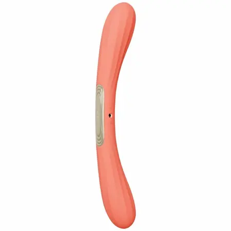 LELO BOOMERANG Double-Ended Vibrating Device Coral Red Waterproof