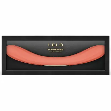 LELO BOOMERANG Double-Ended Vibrating Device Coral Red Waterproof