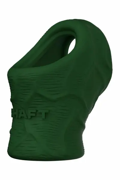 SHAFT MODEL P Intimate Silicone Stretcher Green 7.9cm FLEXISKIN™