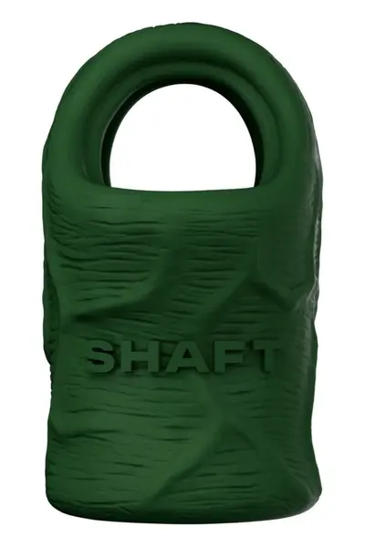 SHAFT MODEL P Intimate Silicone Stretcher Green 7.9cm FLEXISKIN™