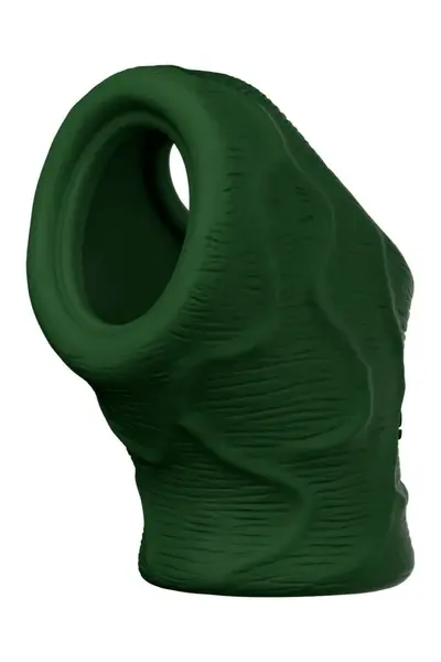 SHAFT MODEL P Intimate Silicone Stretcher Green 7.9cm FLEXISKIN™