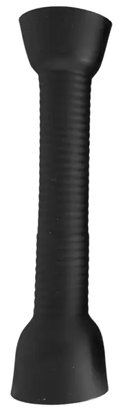 Autoblow VacuGlide Small Silicone Sleeve Black - Grooved Accessory