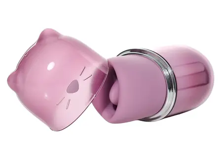 SVAKOM Klitty Dusty Lavender Lay-On Device with Suction & Licking Modes