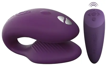 We-Vibe Chorus Purple - Flexible Dual-Motor Intimate Device with Remote
