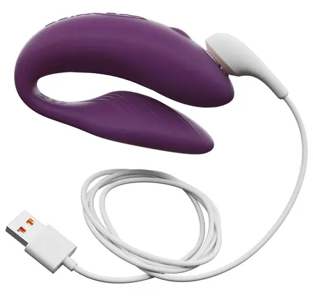 We-Vibe Chorus Purple - Flexible Dual-Motor Intimate Device with Remote