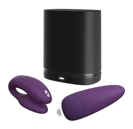 We-Vibe Chorus Purple - Flexible Dual-Motor Intimate Device with Remote