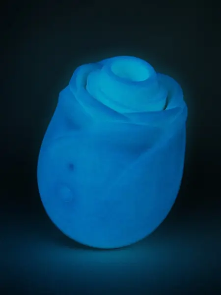 ROMP Rose Glow Air Pulse Intimate Device, Glow-in-the-Dark, 7.6 cm