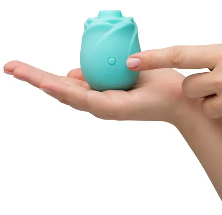 ROMP Rose Glow Air Pulse Intimate Device, Glow-in-the-Dark, 7.6 cm