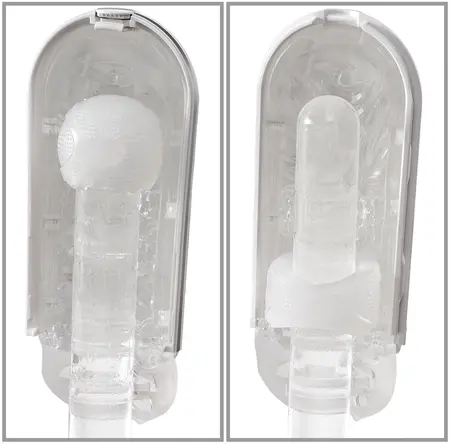 Tenga Flip Flexy Intimate Machine Flexible Grip 19.8cm Black