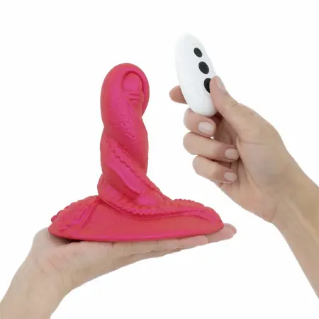 Mythical Mates The Deep One Vibrating Pad 15 cm - Ergonomic Silicone, Remote Control