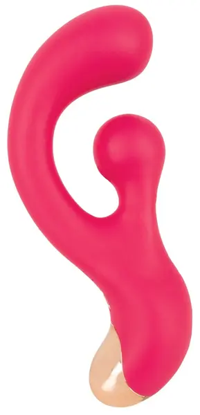 Sweet Smile G-Spot Vibrator with Rotation, Dual Motors, 18 cm, Purple