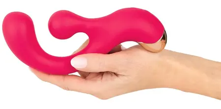 Sweet Smile G-Spot Vibrator with Rotation, Dual Motors, 18 cm, Purple