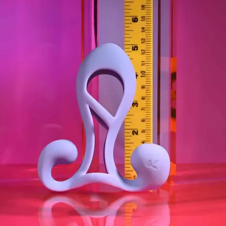 Playboy Fantasy Cage Wearable Vibrator Lavender 13.6cm Waterproof