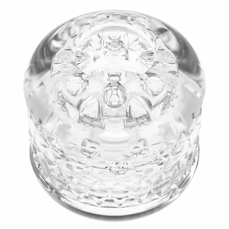 Pretty Love Cary Double Entry Manual Intimate Device Transparent 6x6cm