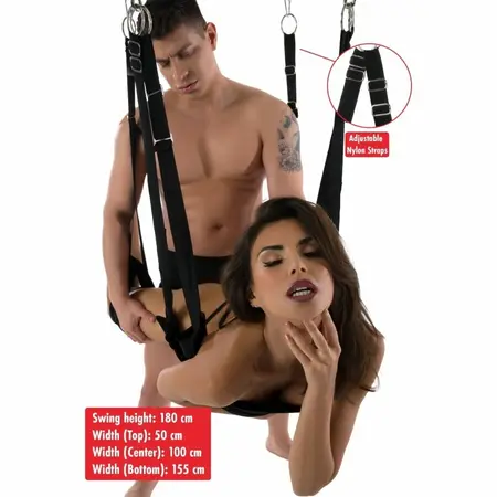 Hidden Desire Extreme Lovers Adjustable Freestanding Swing 180cm Stand