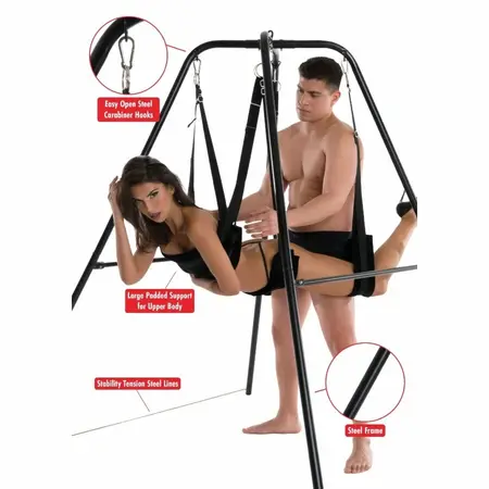 Hidden Desire Extreme Lovers Adjustable Freestanding Swing 180cm Stand