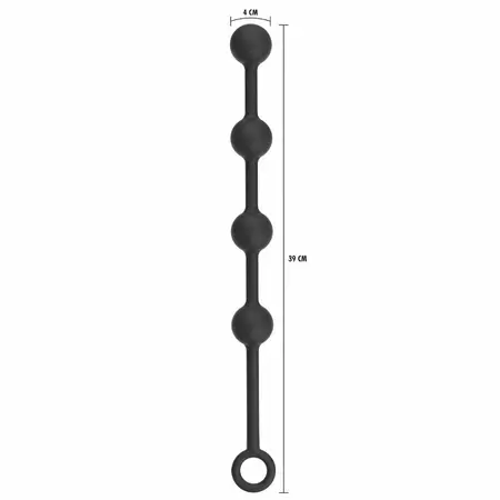 Hidden Desire Extreme Heavy Anal Balls Large 39cm Silicone Weighted System