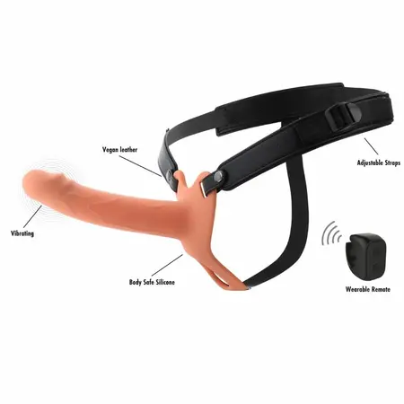 HIDDEN DESIRE Inferno Vibrating Extension System 18 cm, Remote Control