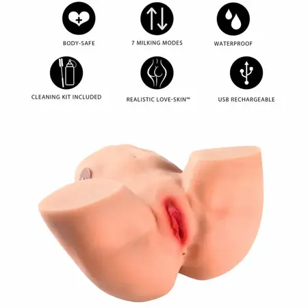 Hidden Desire Tight Milking Intimate Machine 6kg TPR Waterproof USB