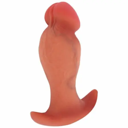 Hidden Desire Inferno Anatomical Plug 13 cm Liquid Silicone Black