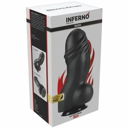 Hidden Desire Inferno Fat Boys Intimate Machine 27cm, Suction Base, PVC