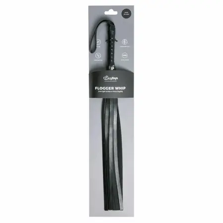 Easytoys Fetish Small Leather Flogger - Compact Leather Impact Tool
