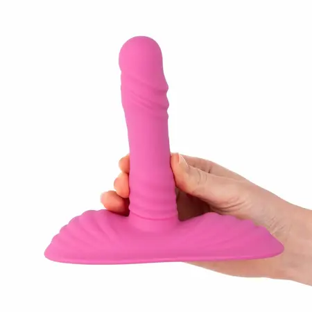 Teazers Thrusting Pad Intimate Device with Remote Control Pink
