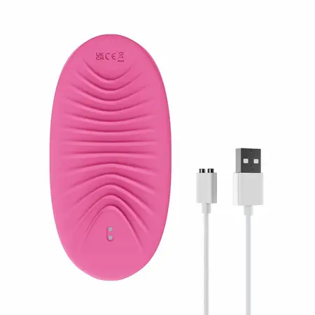 Teazers Thrusting Pad Intimate Device with Remote Control Pink