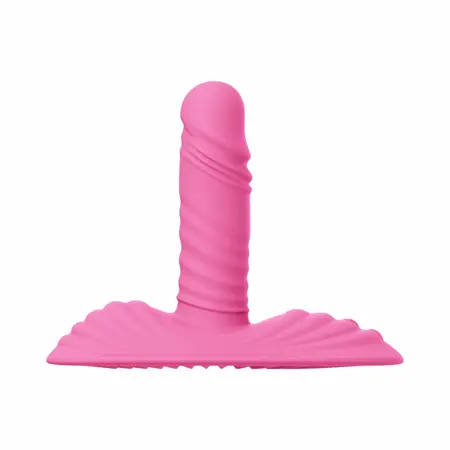 Teazers Thrusting Pad Intimate Device with Remote Control Pink