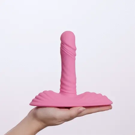 Teazers Thrusting Pad Intimate Device with Remote Control Pink