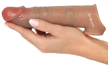 Realistixxx RealSleeve Extension Silicone Anatomical Sleeve 20.5cm