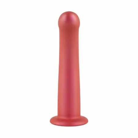 No-Parts Brandon Model with Stable Base Red 17.7 cm Silicone