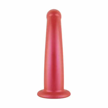 No-Parts Brandon Model with Stable Base Red 17.7 cm Silicone