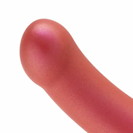 No-Parts Brandon Model with Stable Base Red 17.7 cm Silicone