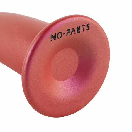 No-Parts Brandon Model with Stable Base Red 17.7 cm Silicone