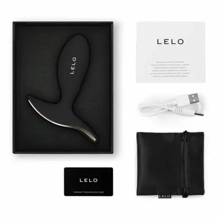 LELO SURFER 2 Unisex Vibrating Plug Black - Waterproof, App-Controlled