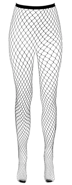 Cottelli LEGWARE Net Tights S-L Black Large Mesh, Soft Stretchy Fabric