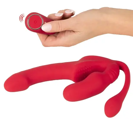 You2Toys Strapless Triple RC Silicone Intimate System, 3 Motors, Remote