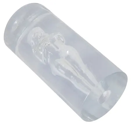 STROKER Female Shaped Tunnel Transparent Intimate Device 14.2 cm TPE