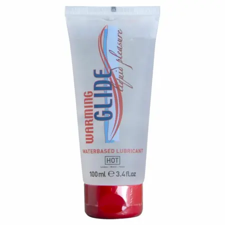 HOT Warming Glide Water-Based Lubricant 100ml - Gentle Heating Formula
