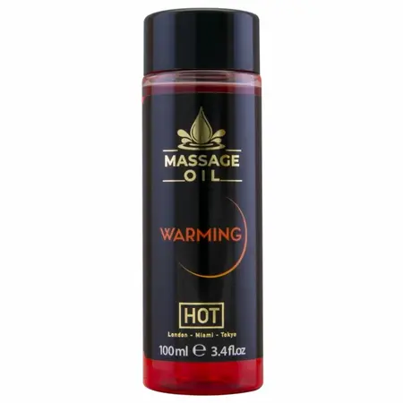 HOT Massage Oil Warming Unscented 100ml - Skin-Nourishing Formula