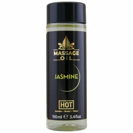 HOT Massage Oil Jasmine 100ml - Nourishing Floral Care with Vitamin E