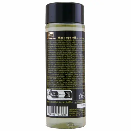 HOT Massage Oil Jasmine 100ml - Nourishing Floral Care with Vitamin E