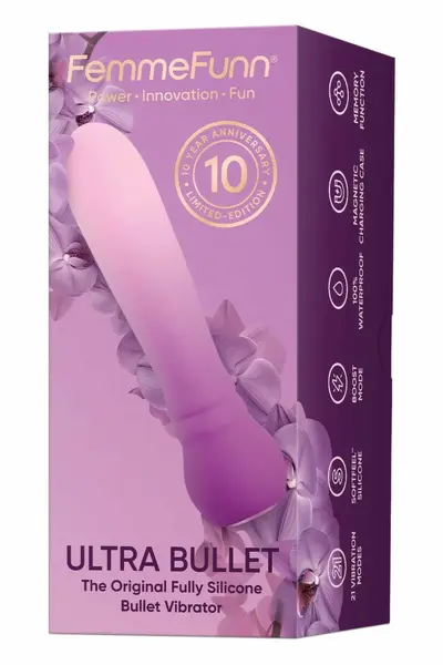 FemmeFunn Anniversary Ultra Bullet Orchid - Limited Edition, Magnetic Case