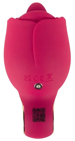 You2Toys Oral Fun Vibrator - 8-Mode Silicone Tongue, Pink, 11.3 cm