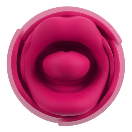 You2Toys Oral Fun Vibrator - 8-Mode Silicone Tongue, Pink, 11.3 cm
