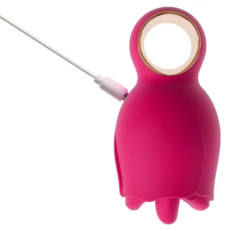 You2Toys Oral Fun Vibrator - 8-Mode Silicone Tongue, Pink, 11.3 cm