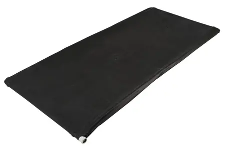 LateX Vacuum System Bed Black 1x2m Natural Rubber with Breathing Openings